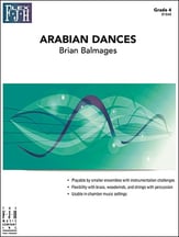 Arabian Dances Concert Band sheet music cover